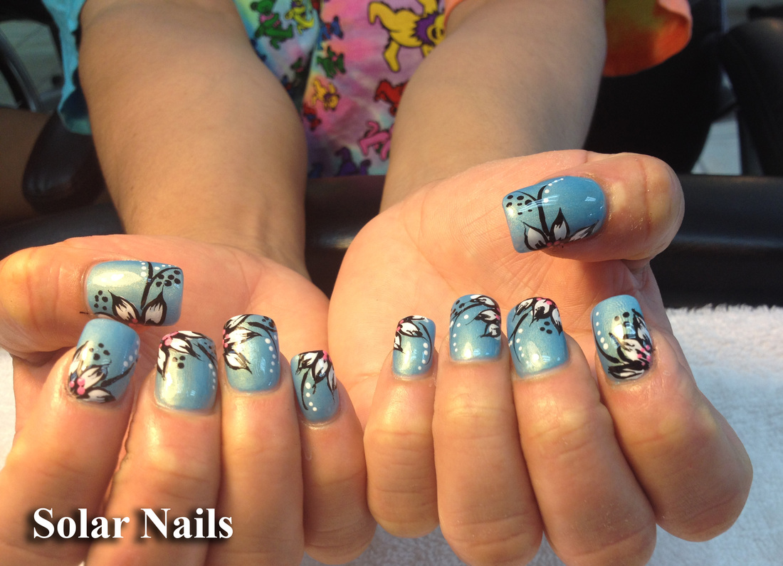 naels art | Solar nail designs, Simple nail art designs, Nail art